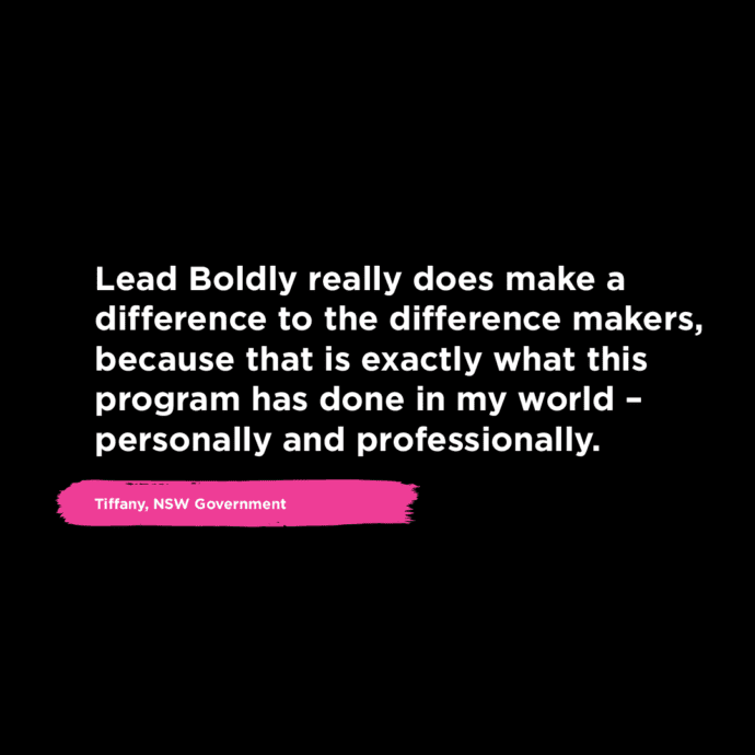 lead boldly program